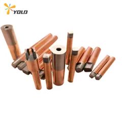 Top Grade Non Defective Bonding (NDB) Tungsten W Copper Resistance Spot Weld Tips - Yolo Materials Industry Co., Ltd.