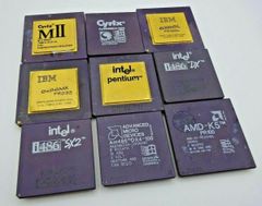 High Yield 3.6 GHz Intel Pentium D CPU Scrap 6 MB LGA 775 Desktop Ceramic Processor Scraps RECOVERY CPU Recycling - Image 2