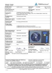 TUV test report certificate from GUANGDONG FINECO NEW ENERGY CO., LTD.