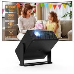 Cre Cr52 Home Cinema Portable Projector Outdoor Mini Proyector Highest Brightness Home Theater Projector Mobile Smart Projector - Image 1