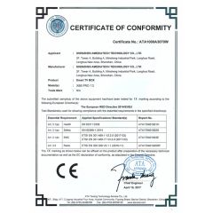 X88 PRO 13 CE certificate from Shenzhen Desen Accessories Co., Ltd.