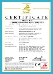 CE02 certificate from Zhucheng Lonkia Co., Ltd