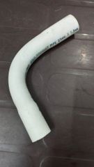 Pvc Conduit Pipe Bend Size 25mm Color White Connection Type Male Shape Straps Or Loops Material PVC, Pvc Or Other Durable - Image 1