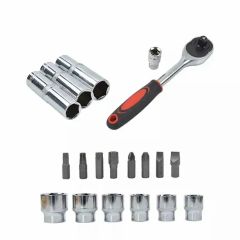 Wholesale Household Auto Repair 37PCS Heavy Duty Socket Wrenches Set Hand Tools Set - Image 5