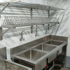Stainless Steel Hand Wash Basin Finish Matt Durability High Steel Grade SS 304 Performance Efficient Mounting Type Wall - Image 7