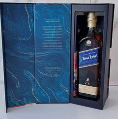 Rare Character Luxury Johnnie Walker Blue Label  750ml PREMIUM BLENDED SCOTCH WHISKY Blue Label On Sale - Image 4