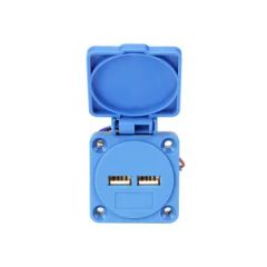 Z134U Industrial Blue 15A125V IP54 UL498 RoHS ISO9001 MOQ100 WiFi No Typ Z134u Color Blue Brand Znpon Customized Yes Standard UL498 - Image 3