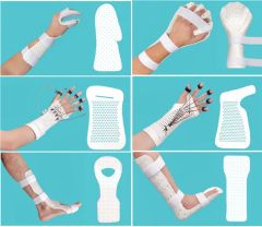 100% Memory Orthopedic Perforated Thermoplastic Splints Sheet for Support Brace - Image 6