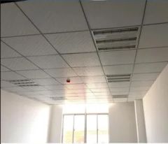 Aluminum Composite Panel PVC Gypsum Ceiling Color White HS Code 392590 Pattern Customized Model NO. 595*595mm Delivery Time - Image 2