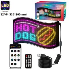 347*200mm P4 P4.5 P6 P7 P9 Flexible LED Display Screen Affixed to Glass - Shanghai Zita Display Industry Co., Ltd.