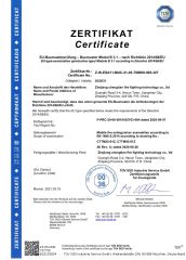 CE certificate from Jiangshan Hetian Anfang Fire Fighting Technology Co., Ltd.