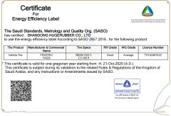 SASO certificate of Bywell Industry Ltd – certificate photo, supplier certificates section