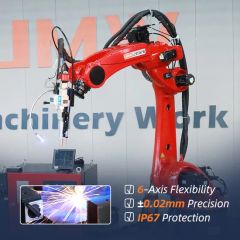 Advanced 6 Axis Robotic Welding Manipulator with CE Certification - Image 3