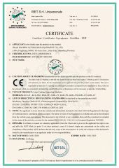 CE certificate of Jinan Knoppo Automation Equipment Co., Ltd. – certificate photo, supplier certificates section