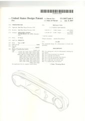 United States Design Patent for DT-68 certificate from Shenzhen Goldgood Instrument Limited