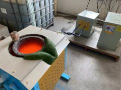 Induction Gold Smelt Furnace for Silver/Gold/Copper Melting Fuel Electric Trademark YINGTAI HS Code 8514101000 Specification - Image 5