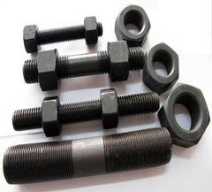Fully Threaded / Half Threaded Stud Bolts & Heavy Hex Nuts Durability Durable Strength High Tensile Strength Diameter Range M-12 To M-64 (1/4" To - Image 1