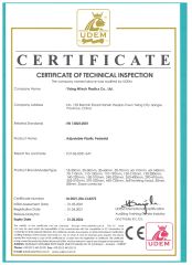 CE certificate from Medoo International(Wuxi)Co., Ltd.