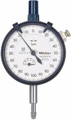 Dial Indicators, For Industrial, Dial Size 40 mm Graduation 0.001 mm Top Cap Color Black Case Material Brass Jewel Count 8 - Image 1