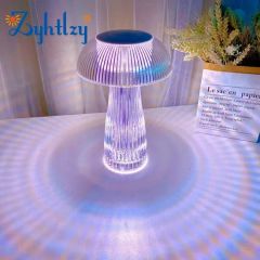 USB Transparent Crystal Jellyfish LED Table Lighting Light Lamp (SH6011) - Image 1