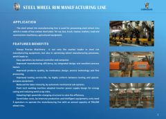 Roll Forming Machine Auto Parts Wheel Rim Car Rim CNC Machine Truck Wheel - Image 3