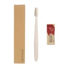 Hotel Slipper and Toothbrush with Mini Toothpaste Travel Essentials - Image 3