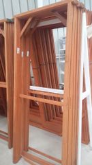 Wooden Door Frames Height all Color Brown Type Outdoor Style Rectangular Open Style Hinged Finishing Polished Usage/Application - Image 1