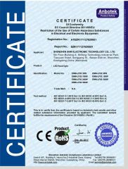 CE certificate for LED Flood Light certificate from Shenzhen ENM Electronic Technology Co., Ltd