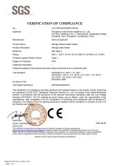 CE-LVD of large storage water heater certificate from Zhongshan Anto Intelligent Technology Co., Ltd.