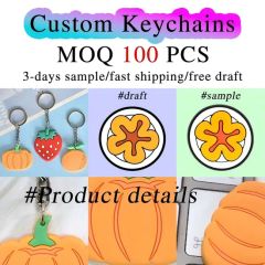Personalized Anime Keychain - Silicone 3D Christmas Blind Box Gift - Image 2
