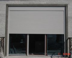 Roller Shutter Automation Aluminum Style Concealed Position Interior Color White or wooden Material Aluminum or GI Thickness .8 mm to - Image 1