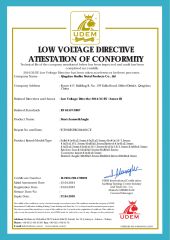 CE certificate from Qingdao sindko metal products Co., Ltd.