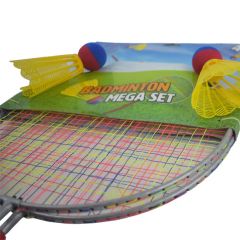 Jumbo Badminton Rackets Set for 2 Rackets and Shuttlecocks for Kids Sports Equipment - Image 5