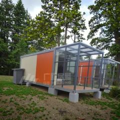 Luxury Steel Hotel Container Prefab Structure CE Certified Container House Flat Pack Prefab Prefabricated Hotel - Orient Gs Housing International Engineering Co., Ltd.