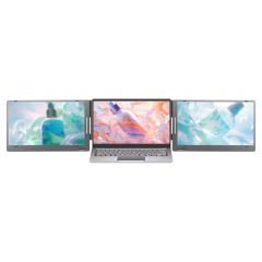 Factory New Portable Triple Monitor IPS 1920*1080P Triple Portable Monitor for Laptop Screen Extender Portable Display - Image 2