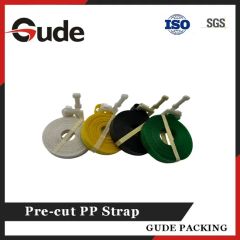 Durable 1/2" Embossed White Pre-Cut PP Strapping for Packaging for Logistics - Image 3
