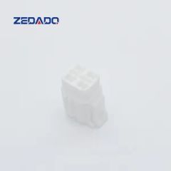 6180-4771 4Pin Automotive ACDC Copper White Female Connector 1Y ISO9001 16949 MOQ1 PCS - Wenzhou Zeda Electric Co., Ltd.