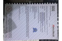 SGS CERTIFICATE certificate from Jinan Perfect Power Auto Parts Co., Ltd.