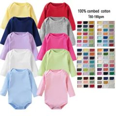 Winter Long Sleeve Baby Rompers Color Pink MOQ 100 PCS Type Romper Origin China Gender Unisex Season Summer Technics - Image 3
