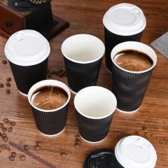 Durable Ripple Wall Cup for Hot Coffee and Other Beverages - Anhui Blum Paper & Plastic Co., Ltd.