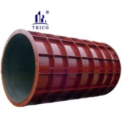 Circular Column Steel Formwork for Concrete Construction - Image 1