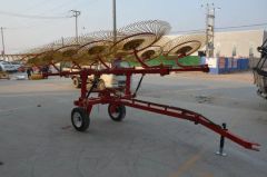 Tractor Trailed Agri Hay Rake Disc Rake Wheel Hay Rake Model No. 9L Origin China Warranty 1 Year Color as Demand Weight - Image 6