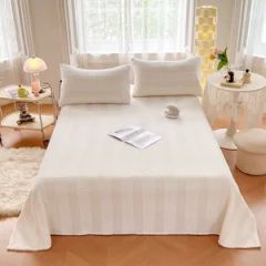 New Rabbit Fur Fleece Faux Fur Warm Bedsheets for Winter Bedding Set - Image 2