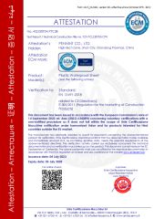 CE certificate from Pennint Co., Ltd.