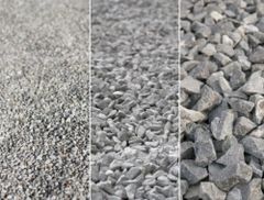 Crushed Stone Shape Round Color Black Gravity High Strength High Grain Sizes 10mm, 20mm, 40mm, 60mm, 80mm Black VSI round shape As per requirement in - S A Construction
