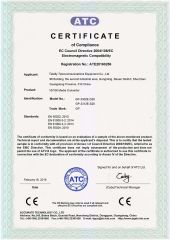 CE certificate certificate from Telefly Telecommunications Equipment Co., Ltd.