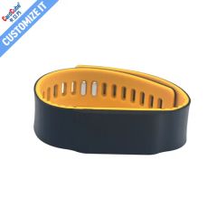 Full Color Printed Waterproof Porous Adjustable Silicone Bracelet - Image 2