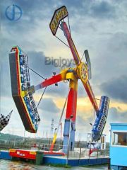 Durable Attractive Children Adult Amusement Park Rides 24 Seats Kamikaze Rides - Image 1