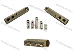 Bronze And Silver Electrical Connector Condition New Color Bronze And Silver Size Specification or as per custom design or - Image 2