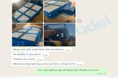 Customer's affirmation of our products certificate from QINGDAO CHANGZHOU PLASTIC INDUSTRY CO., LTD.